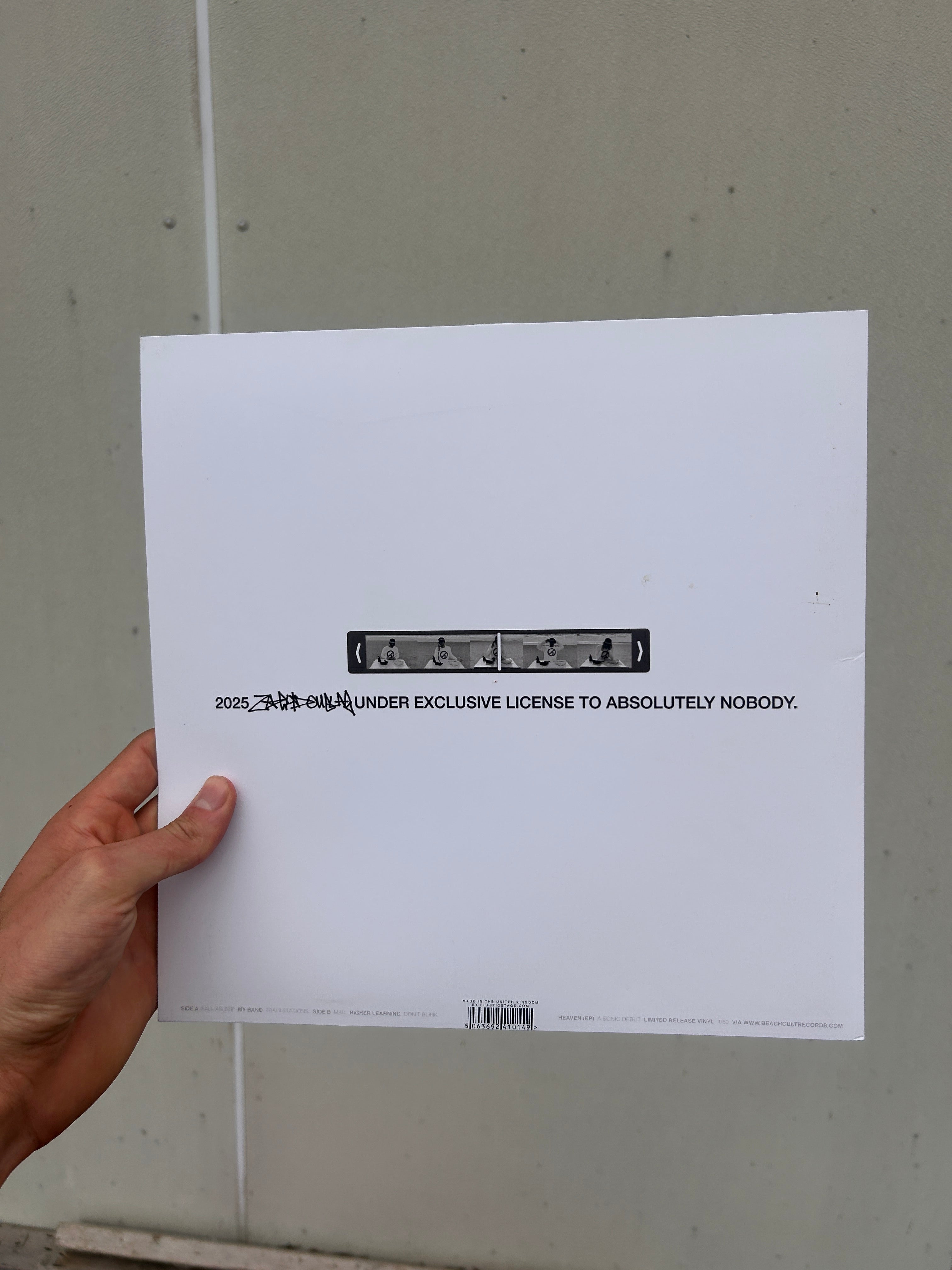 HEAVEN EP VINYL LIMITED X50
